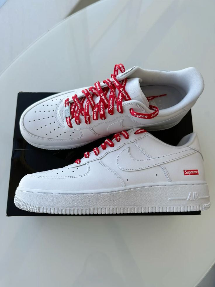 Nike Air Force 1 Triple White Supreme