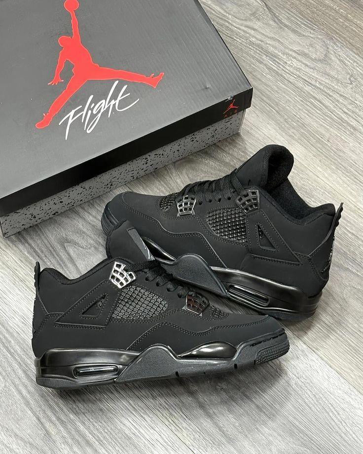 Jordan 4 Cat Black