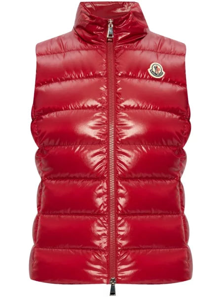Moncler Piros Fényes Mellény