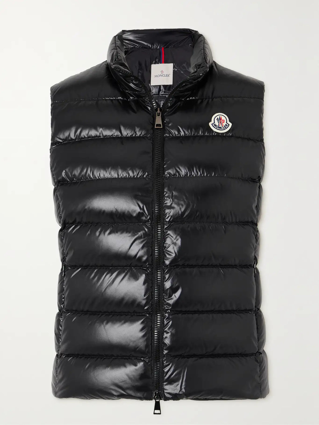 Moncler Fekete Fényes Mellény