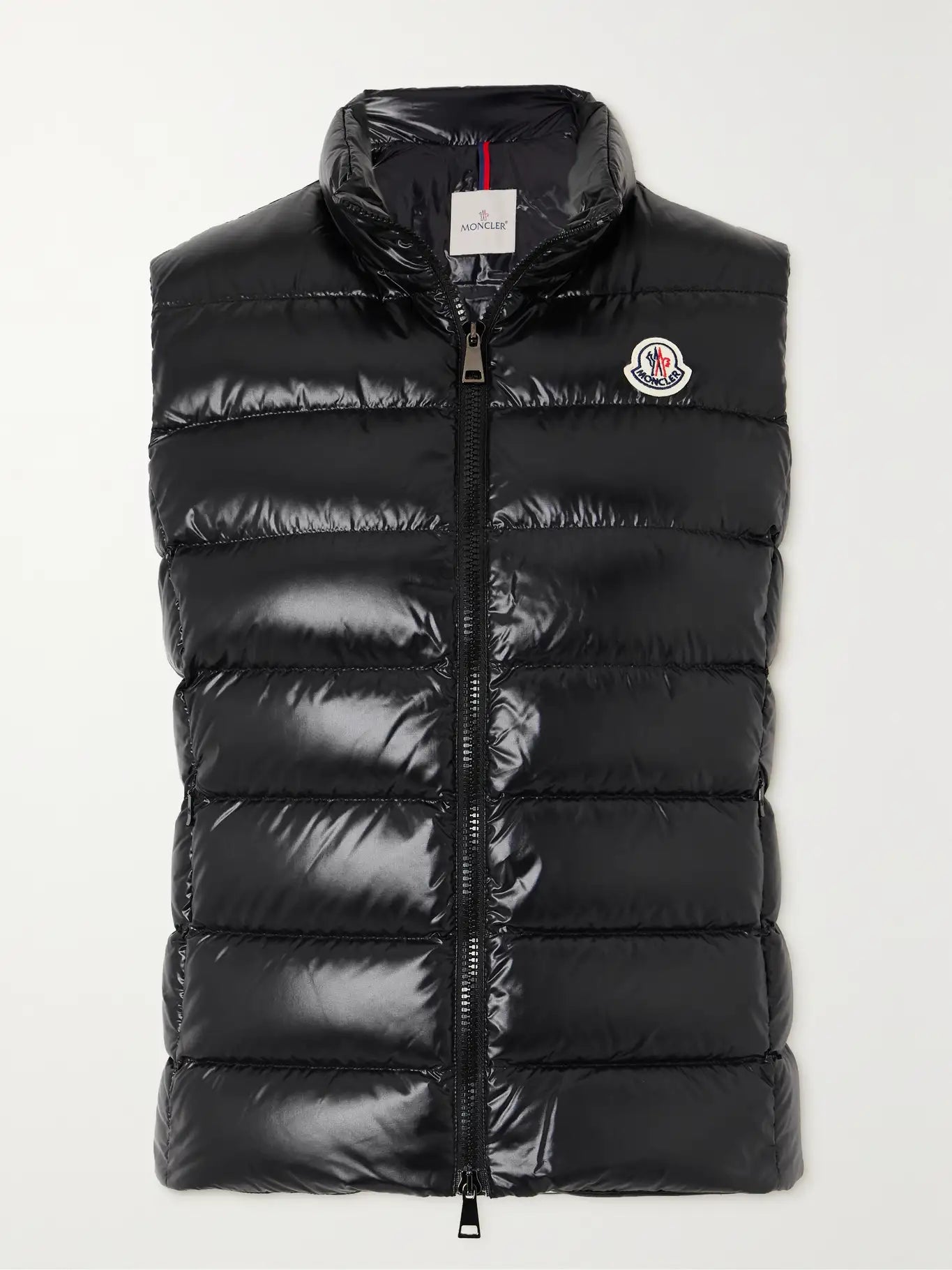 Moncler Fekete Fényes Mellény