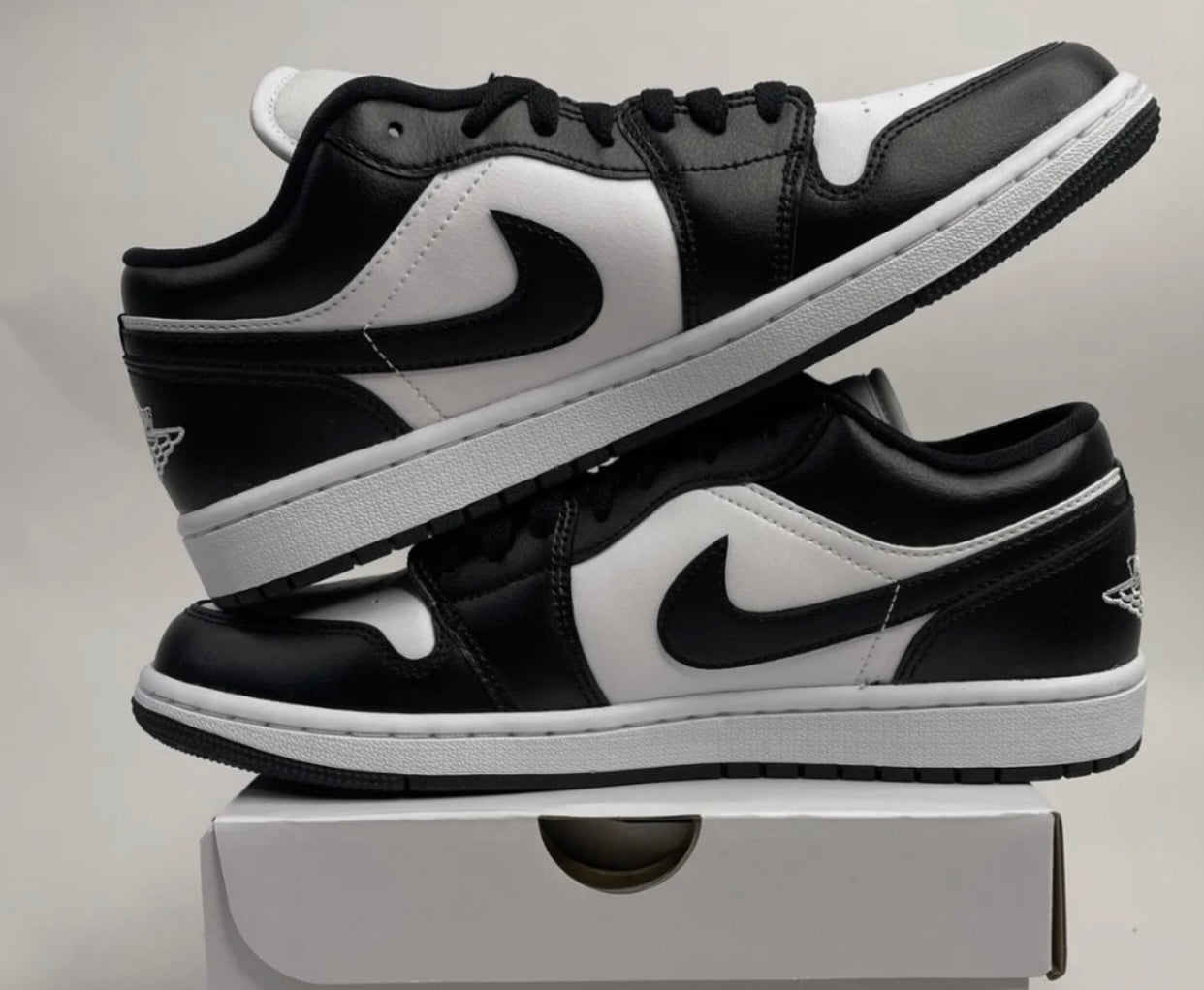 Air Jordan 1 Low Fekete Fehér