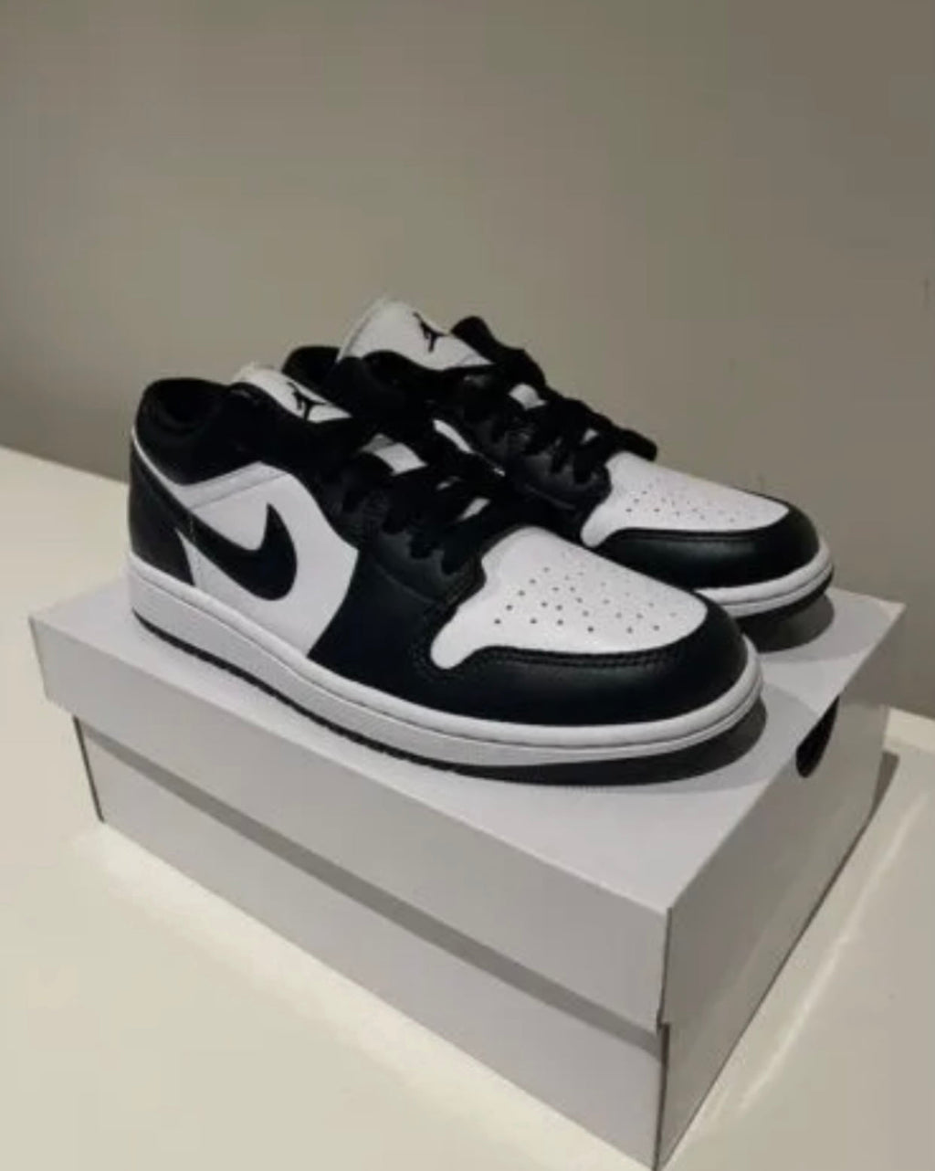 Air Jordan 1 Low Fekete Fehér