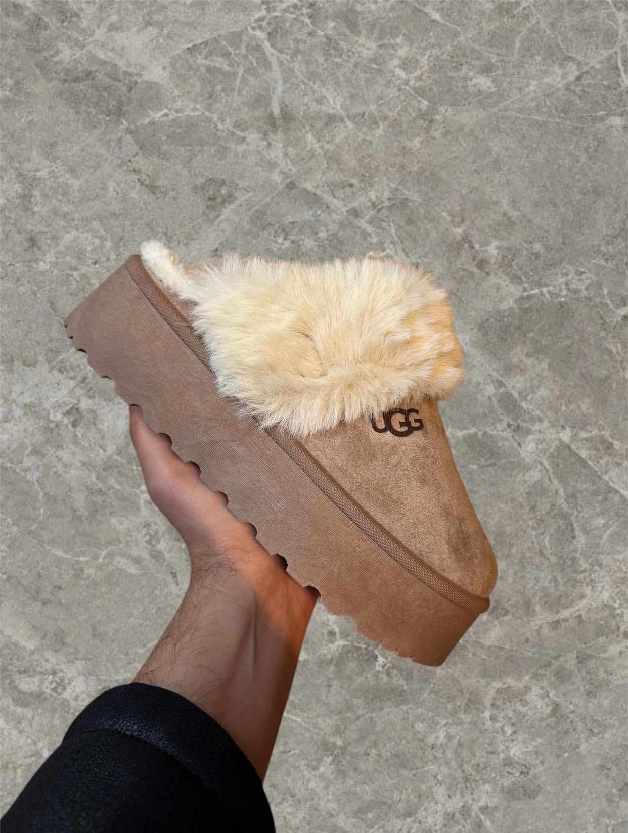 UGG Tazz Barna szőrmés