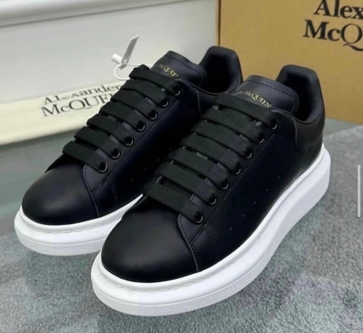 Alexander McQueen Black White